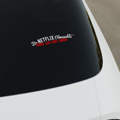 Bir Netflix Olmasakta Bizde ÇoK Film Çektik Sticker