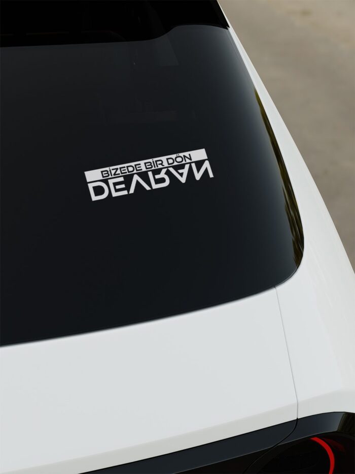 Bizede Bir Dön Devran Sticker