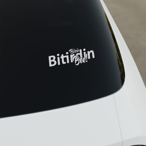 Bizi Bitirdin Bee Sticker