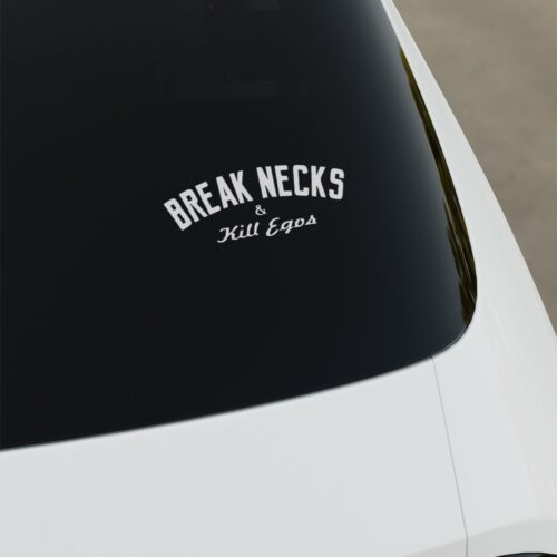 Break Necks Sticker