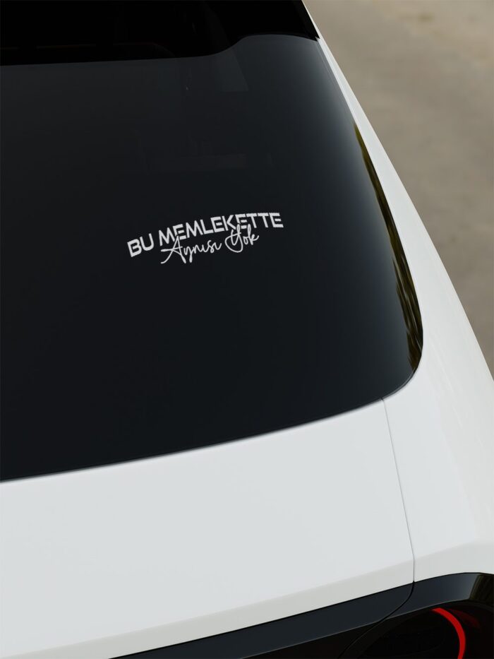 Bu Memlekette Aynısı Yok Sticker