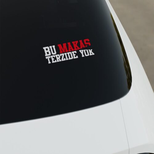 Bu Makas Terzide Yok Sticker
