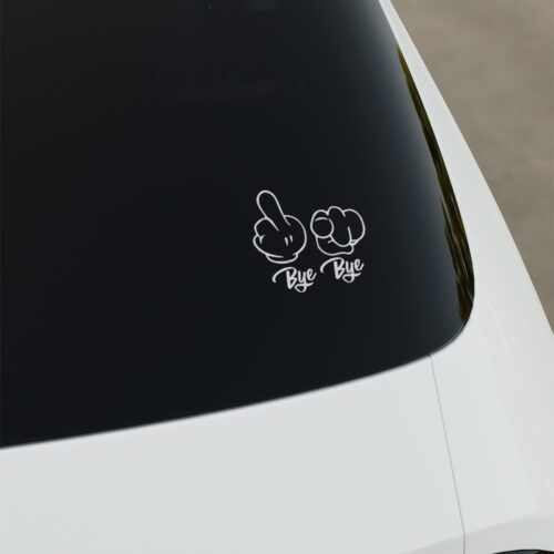 Bye Bye Sticker
