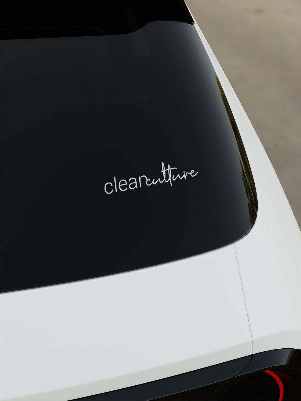 Clean Culture Sticker