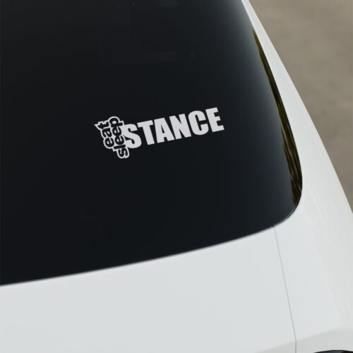 Eat Sleep Stance Sticker