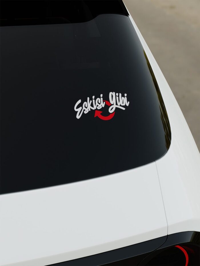 Eskisi Gibi Sticker