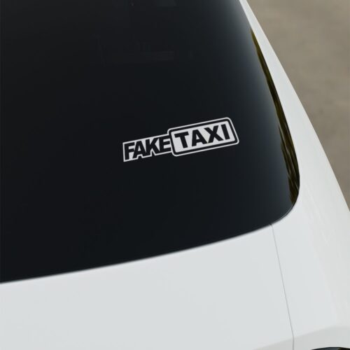 Fake Taxi Sticker