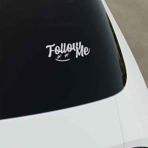 Follow Me Sticker