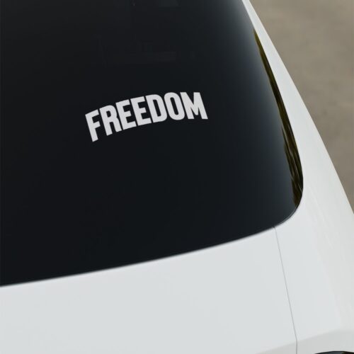 Freedom Sticker