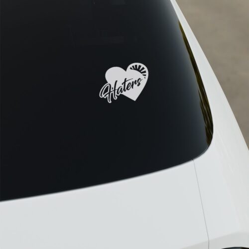 Haters Sticker