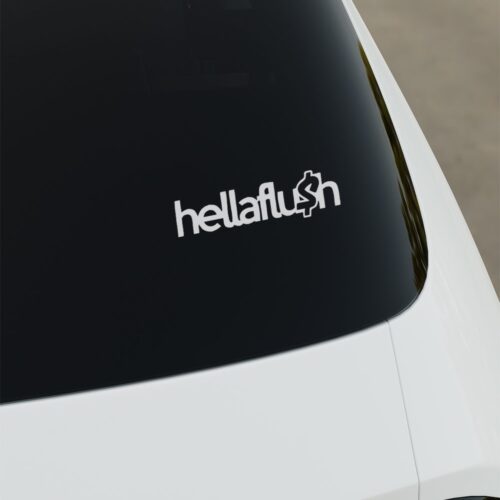 Hella Flush Sticker
