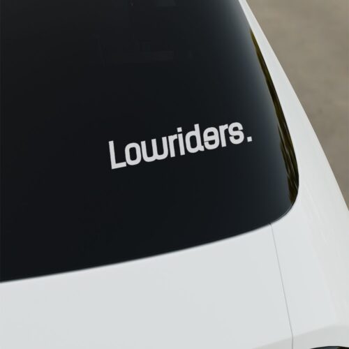 LowRiders Sticker