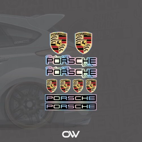 Porsche Sticker Paket