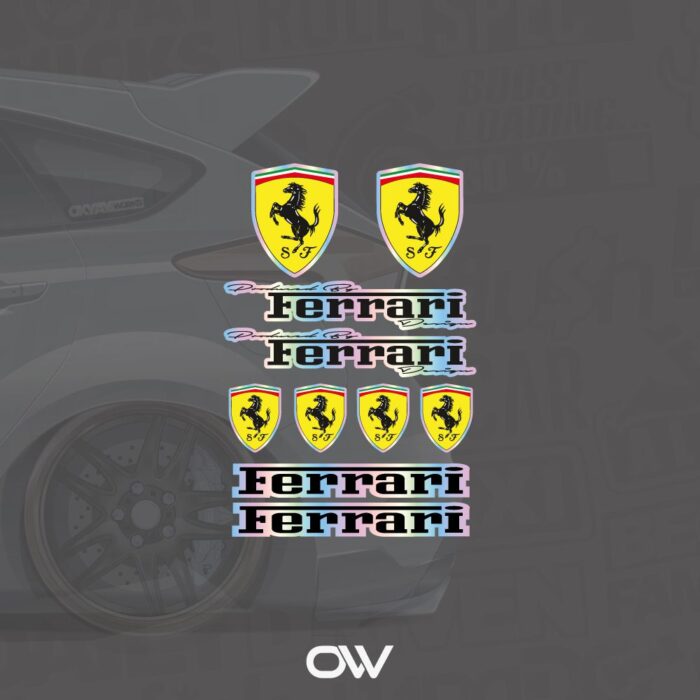 Ferrari Sticker Paket
