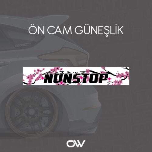 Nonstop Sakura Ön Cam Güneşlik