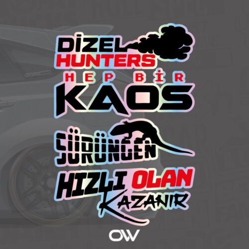 Hologram Sticker Paket #3