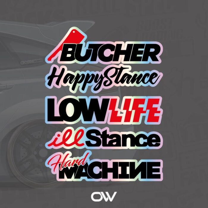 Hologram Sticker Paket #9