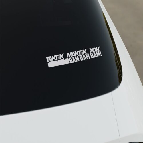 Taktik Matik Yok Bam Bam Sticker